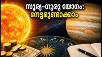 ഒക്ടോബർ 15-ലെ സൂര്യ-ഗുരു യോഗം: സാമ്പത്തിക കാര്യങ്ങളിലും അഭിമുഖങ്ങളിലും നേട്ടമുണ്ടാക്കാൻ ഈ സമയം പ്രയോജനപ്പെടുത്താം