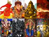 The Eight Forms Ganesha