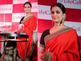 Aishwarya Rai Red Hot Sabyasachi Saree