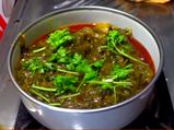 Andhra Style Gongura Mutton Curry Recipe