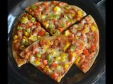 Chapathi Pizza Recipe