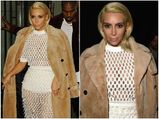 Kim Kardashian Another Very Daring Sheer Dress At Paris Fashion Week