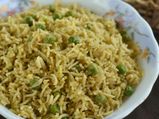 Coconut Milk Peas Biriyani Recipe Tamil
