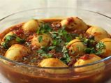 Kaada Muttai Kuzhambu Quail Egg Curry