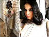 Genelia D Souza Wears Anavila Saree Leaves Us In Shock