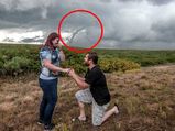 An Astonishing Proposal Man Submitted His Love Front Tornad