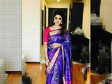 Meesaya Murukku Actress Athmika Saree Looks