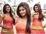 Bigg Boss Princess Oviya Silk Skirt Fashion Photos