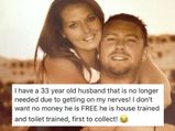 Woman Sells Husband Online