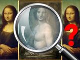 நெட்டில் லீக்கான மோனாலிசா ஓவியத்தின் நிர்வாண படம்!