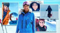 Indian Origin Woman Captain Harpreet Chandi Sets A New Record By Reaching South Pole