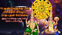 18 ஆண்டுகளுக்கு பின் மீனத்தில் நிகழும் ராகு-புதன் சேர்க்கை: இந்த 3 ராசிக்கு பண மழை கொட்டப்போகுது..
