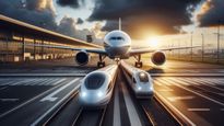 Worlds Only Airport Where Train Crosses The Airport Runway