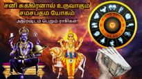 30 ஆண்டுகளுக்கு பின் சனி சுக்கிரனால் உருவாகும் சமசப்தம யோகம்: இந்த 3 ராசிகளின் கையில் பணம் குவியப்போகுது...