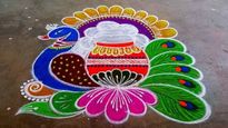 Pongal Kolam Rangoli Designs: பொங்கலுக்கு உங்க வீட்டு வாசலில் இந்த லேட்டஸ்ட் கோலத்தை போடுங்க..