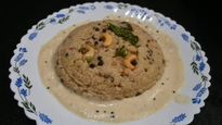 Wheat Rava Pongal How To Make Wheat Rava Pongal With Coconut Chutney