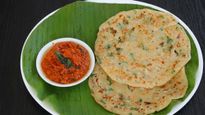 Godhumai Dosa With Poondu Kara Chutney How To Make Wheat Dosa With Garlic Chutney Recipe
