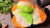 Independence Day Special Recipe How To Make Tricolor Poori With Coconut Chutney