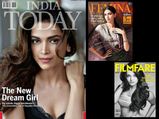 మ్యాగజైన్ కవర్ పేజ్ పై హాట్&సెక్సీ లుక్ తో సెలబ్రెటీలు