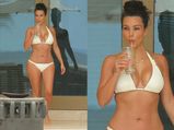 బికినిలో బహిర్గతమైన అసెట్స్ తో హాట్&సెక్సీగా కిమ్ కర్ధాషియన్