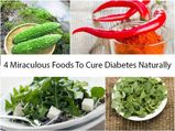 డయాబెటిస్ ను నేచురల్ గా నివారించే మిరాకిల్ ఫుడ్స్