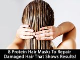 డ్యామేజ్ హెయిర్ ను రిపేర్ చేయడానికి 8 ప్రోటీన్ హెయిర్ మాస్క్ లు..!