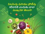 National Nutrition Week 2022: విటమిన్లు మరియు ప్రోటీన్లు శరీరానికి ఎందుకు చాలా ముఖ్యమో తెలుసా