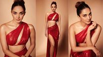 Kiara Aadvani: ఎరుపెక్కిన కియారా అందాలు, రెడ్ కలర్ ఔట్‌ఫిట్‌లో పిచ్చెక్కించే ఫోజులు