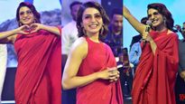 Samantha: సోషియల్ మీడియాలో హాల్ చల్ చేస్తున్న సమంత రెడ్ హాట్ లుక్...ఈ సూపర్ స్టైలిష్ లుక్స్ కి ఫ్యాన్స్ ఫిదా