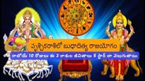 వృశ్చికరాశిలో బుధాదిత్య రాజయోగం: రాబోయే 10 రోజులు ఈ 3 రాశుల జీవితాలు 5 స్టార్ లా వెలుగుతాయి