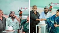 తల్లిదండ్రులతో కలిసి కేక్ కట్ చేసి సంబరాలు చేసుకున్న కేరళ యువకుడు..ఇంటర్నెట్‌లో హల్చల్ చేస్తున్న విడాకుల వేడుక