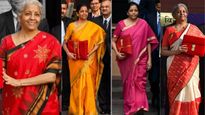 Budget 2024: ఫైనాన్స్ మినిస్టర్ నిర్మలా సీతారామన్ శారీ లుక్స్