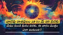 Weekly Horoscope: వారపు రాశిఫలం 19 మే 2024 నుండి 25 మే 2024 వరకు మీ రాశికి ఎలా ఉంటుంది