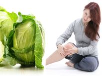 കാലില്‍ ക്യാബേജില 1 മണിക്കൂര്‍ കെട്ടി വയ്ക്കൂ