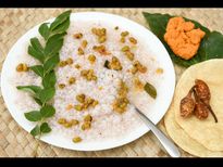 രാവിലെ ചുട്ടരച്ച ചമ്മന്തിയും പപ്പടവും കഞ്ഞിയും 