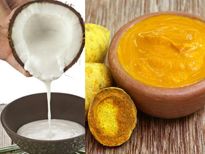 തേങ്ങാപ്പാലും മഞ്ഞളും മുഖത്തു തേച്ചാല്‍