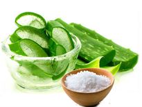 വരണ്ട ചര്‍മ്മം മാറ്റാന്‍ കറ്റാര്‍ വാഴയില്‍ ഉപ്പ്‌