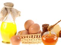 ആവണക്കെണ്ണ, മുട്ട;  ഓരോ മുടിയിഴയും വളരും