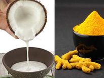 തിളങും വെളുപ്പിന് തേങ്ങാപ്പാലും മഞ്ഞളും