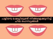 പല്ലിന്റെ ഷേപ്പിലുണ്ട് നിങ്ങളെക്കുറിച്ച് ചിലരഹസ്യം