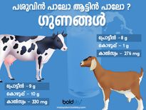 പശുവിൻ പാലോ ആട്ടിൻ പാലോ അമൃതിൻ ഗുണമാണ് ഇതിലൊന്നിൽ