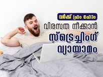 വര്‍ക്ക് ഫ്രം ഹോം വിരസത നീക്കാന്‍ സ്‌ട്രെച്ചിംഗ് 