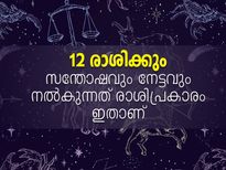 12 രാശിക്കും സന്തോഷവും നേട്ടവും ഇതിലൂടെയാണ്