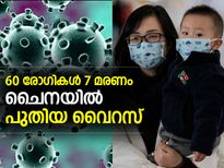 60 രോഗികള്‍ 7 മരണം; ചൈനയില്‍ പുതിയ വൈറസ്