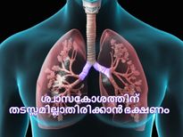 ശ്വാസകോശത്തിന് സുരക്ഷിത കവചം ഭക്ഷണം തന്നെ