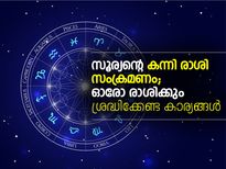 സൂര്യന്റെ കന്നി രാശി സംക്രമണം; ഓരോ രാശിക്കും ഫലം