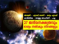 27 ജന്‍മനക്ഷത്രവും ഭാഗ്യം നല്‍കും നിറങ്ങളും