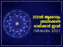 2021ല്‍ ആരോഗ്യം ശ്രദ്ധിക്കേണ്ട രാശിക്കാര്‍ ഇവര്‍