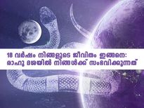 18  വര്‍ഷത്തെ രാഹു ദശയില്‍ ഇതെല്ലാം സംഭവിച്ചിരിക്കണം; മരണഭയം വക്കോളമെത്തിക്കും രാഹു