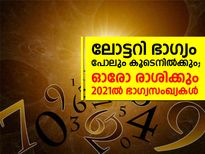 ലോട്ടറി ഭാഗ്യം പോലും കൂടെനില്‍ക്കും; 2021ല്‍ ഓരോ രാശിക്കും ഭാഗ്യസംഖ്യകള്‍ ഇത്